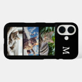 モノグラム入り猫愛好者ペット写真ギャラリー Case-Mate iPhoneケース (裏面 (横))