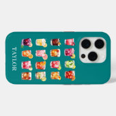 モノグラム入り カクテルパーティー Case-Mate iPhoneケース (裏面 (横))