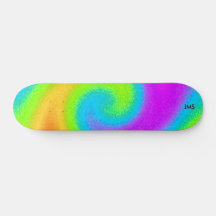 モノグラム入り サイケデリックスケートボード