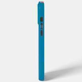 モノグラム入り ティール Case-Mate iPhoneケース (裏面 / 左)
