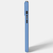 モノグラム入り ブルー Case-Mate iPhoneケース (裏面 / 左)