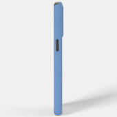 モノグラム入り ブルー Case-Mate iPhoneケース (裏面 / 右)