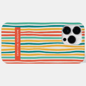 モノグラム入り 名前 Case-Mate iPhoneケース (裏面 (横))