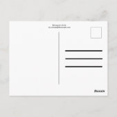 モノグラム円 ポストカード (裏面)