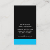 モノグラム写真家名刺 名刺 (裏面)