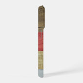 モノグラム写真木目 iPhoneケース (右側面)