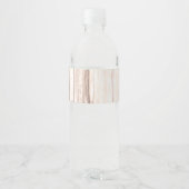 モノグラム初期ウォーターボトルラベルブーツ国 ペットボトルラベル (裏面)