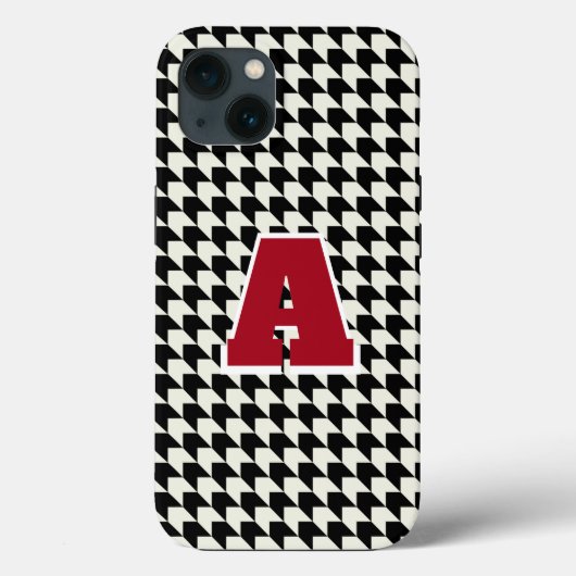 モノグラム千鳥格子のケースメイトiPhoneケース Case-Mate iPhoneケース (裏面)