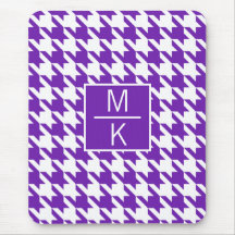 モノグラム千鳥格子のパープルGLスプリッター