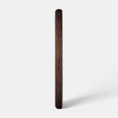 モノグラム名を持つ木目パーソナライズされた材 SAMSUNG GALAXYケース (左側面)