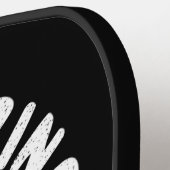 モノグラム名イニシャルのダウンサイジング進行中のGag ピックルボールラケット (左詳細)