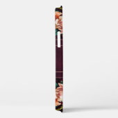 モノグラム名エレガントフローラ植物学素朴 Case-Mate iPhoneケース (裏面 / 右)