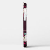 モノグラム名エレガントフローラ植物学素朴 Case-Mate iPhoneケース (裏面 / 左)