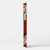 モノグラム名エレガントフローラ植物格素朴格 Case-Mate iPhoneケース (裏面 / 右)