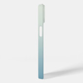 モノグラム名シンプルグラデーションパーソナライズされた Case-Mate iPhoneケース (裏面 / 右)