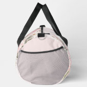 モノグラム名パーソナライズされたカスタム ダッフルバッグ (右)