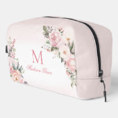 モノグラム名パーソナライズされたカスタム ドップキット (右コーナー)