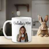 モノグラム名フォトギフト コーヒーマグカップ