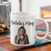 モノグラム名フォトギフト コーヒーマグカップ