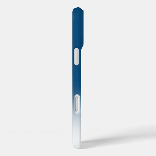 モノグラム名ブルーグラデーショントロピカルシーホース Case-Mate iPhoneケース (裏面 / 右)