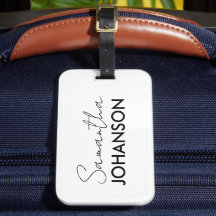 モノグラム名ミニマルモダンリストsimplistic