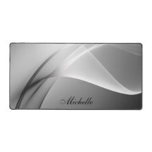 モノグラム名ミニマル書机マット