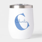 モノグラム名モダンタイポグラフィ (正面)