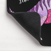 モノグラム名ユニコルナザウルスグリッターレックス マウスパッド (コーナー)