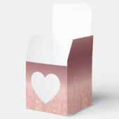 モノグラム名優遇箱バラ金ゴールド赤面スパークル フェイバーボックス (オープン)