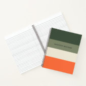 モノグラム名入り ノートブック (内部)