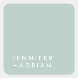 モノグラム名入れ スクエアシール