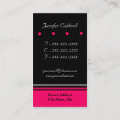 モノグラム名刺テンプレート 名刺 (裏面)