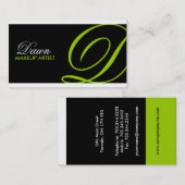 モノグラム名刺 名刺 (正面/裏面)