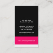 モノグラム名刺 名刺 (裏面)