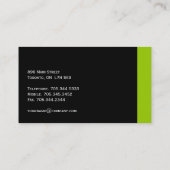 モノグラム名刺 名刺 (裏面)