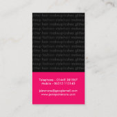 モノグラム名刺 名刺 (裏面)