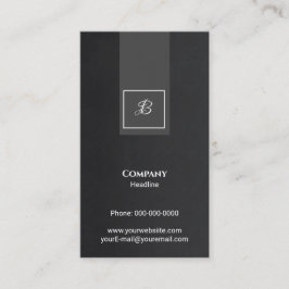 モノグラム名刺 名刺