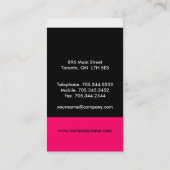 モノグラム名刺 名刺 (裏面)