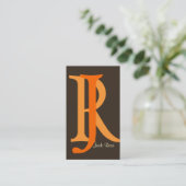 モノグラム名刺 名刺 (スタンド正面)