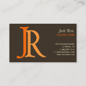 モノグラム名刺 名刺 (裏面)