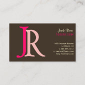 モノグラム名刺 名刺 (裏面)