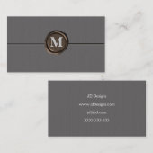 モノグラム名刺 名刺 (正面/裏面)