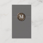 モノグラム名刺 名刺 (正面)