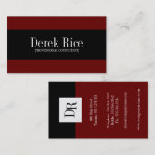 モノグラム名刺 名刺 (正面/裏面)