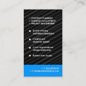 モノグラム名刺 名刺 (裏面)