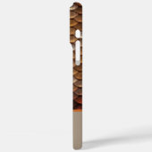 モノグラム名前をカスタムするメタリックマーメイドはかりで測 Case-Mate iPhoneケース (裏面 / 左)