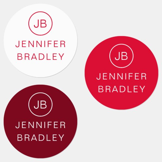 モノグラム名前をカスタムする服ラベルスクールラベル ラベル (グループ)