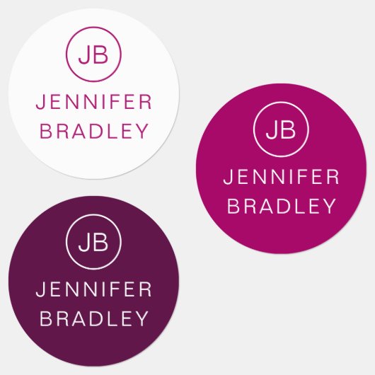 モノグラム名前をカスタムする服ラベルスクールラベル ラベル (グループ)