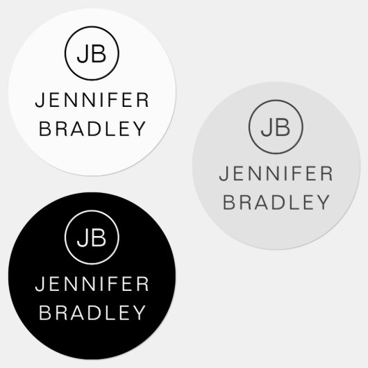 モノグラム名前をカスタムする服ラベルスクールラベル ラベル (グループ)