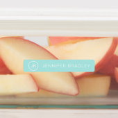 モノグラム名前をカスタムする衣類ラベルパステルピンク ラベル (貼付)